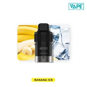 banana ice iget bar plus pod 6000 puffs