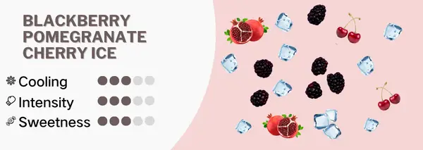 Blackberry Pomegranage Cherry Ice IGET Bar Ranking