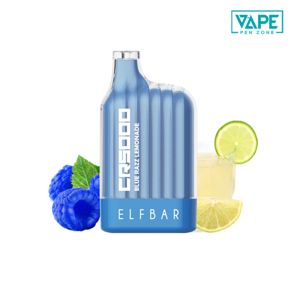 Blue Razz Lemonade Elf Bar CR5000 Puffs