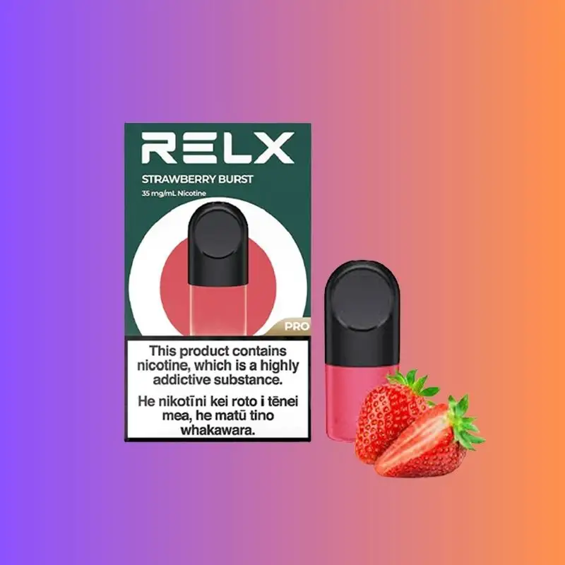 RELX Pod Pro flavours guide: strawberry burst