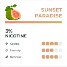 RELX flavours review sunset paradise