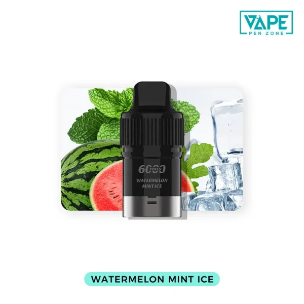 watermelon mint ice iget bar plus pod 6000 puffs